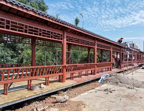 防腐木長廊報價